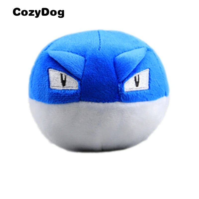 8 CM Blue Voltorb Пикачу плюшевая игрушка кукла японская мультяшная фигурка Raichu Bulbasaur Dragonite Jigglypuff Magikarp Snorlax Мягкая кукла дропшиппинг - Цвет: 8 CM Blue Voltorb