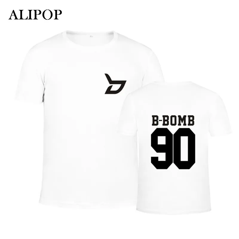 KPOP Fashion Block.B альбом блокировки B ZICO P.O JAEHYO B-BOMB хлопок футболка Топы Одежда футболки