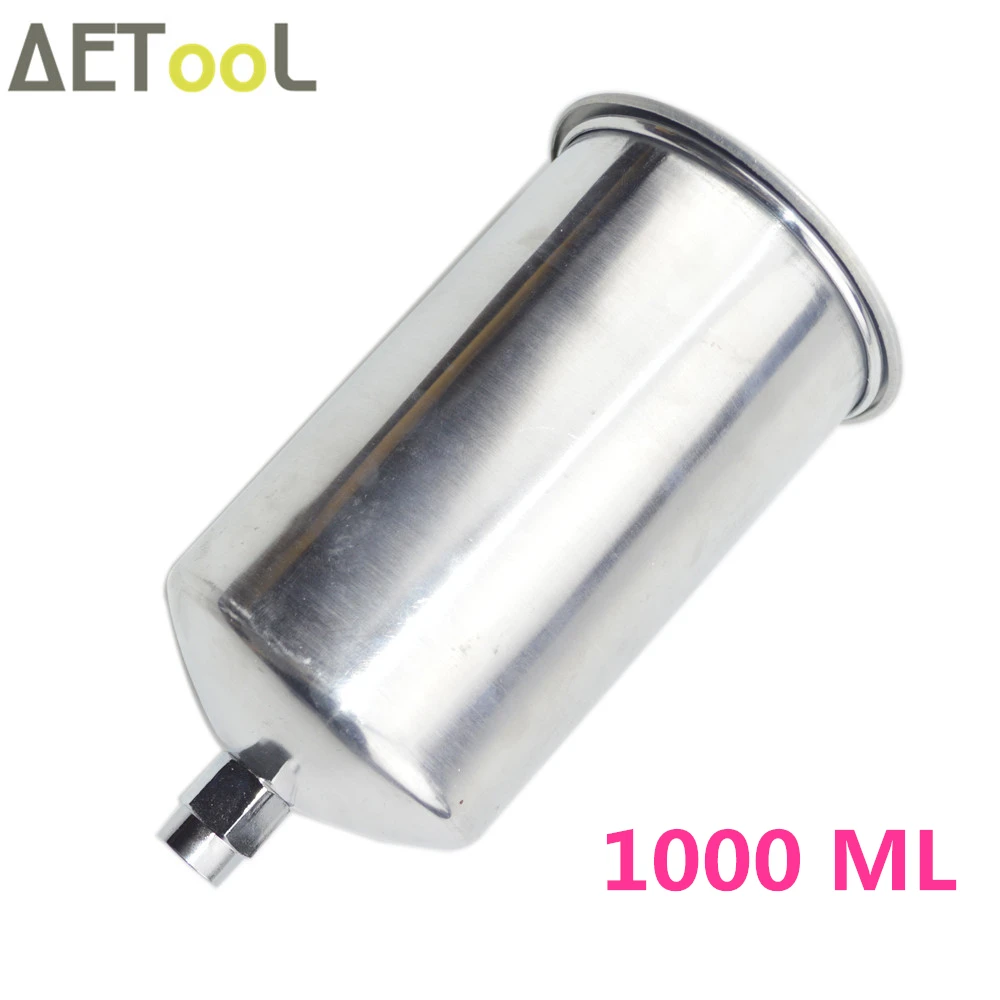 Aetool1.4мм/1 7 мм сопло HVLP распылитель пистолет с 1000 мл Хоппер Аэрограф Для покраски