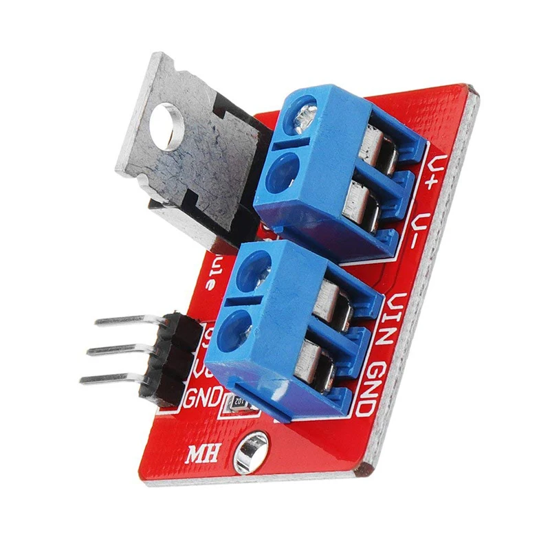 5 шт. 0-24 В верхняя кнопка Mosfet IRF520 драйвер MOS модуль для Arduino MCU ARM Raspberry pi 3 в-5 в Power PWM