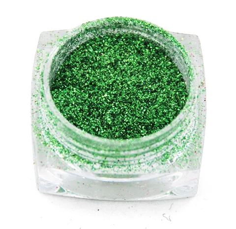 Green 1 г/горшок для ногтей зеркальный блеск порошок лазерные ногти DIY украшения Блестки для нейл Арта(искусство украшения ногтей) хромированный пигмент блестки порошок Пыль для ногтей Золото дизайн ногтей маникюр глиттер - Цвет: Green