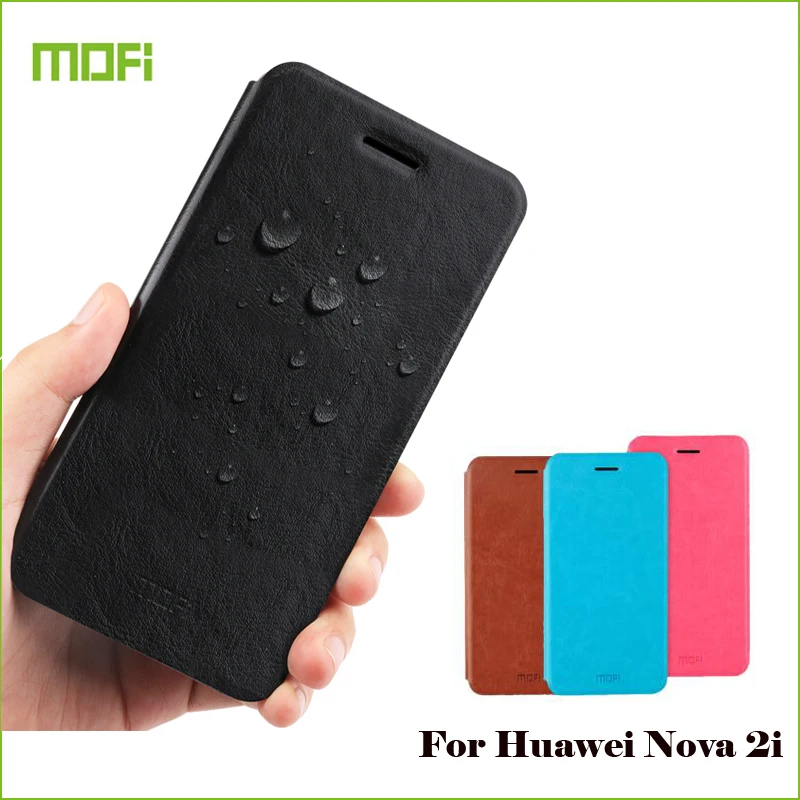 Для huawei Nova 2i/Maimang 6 чехол MOFI Флип из искусственной кожи чехол-подставка для huawei Mate10 Lite чехол для телефона s
