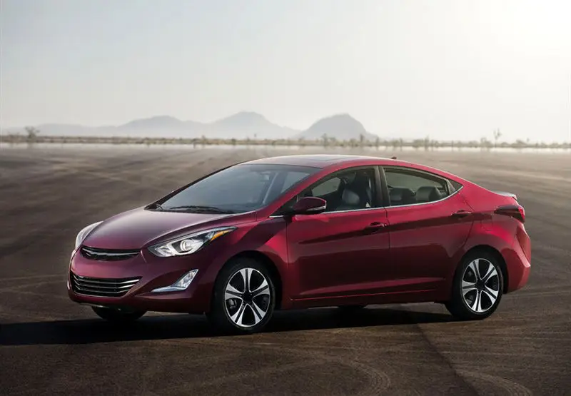 Автомобильный Дневной светильник для Hyundai Elantra 2014 2015 2016 Светодиодный дневной