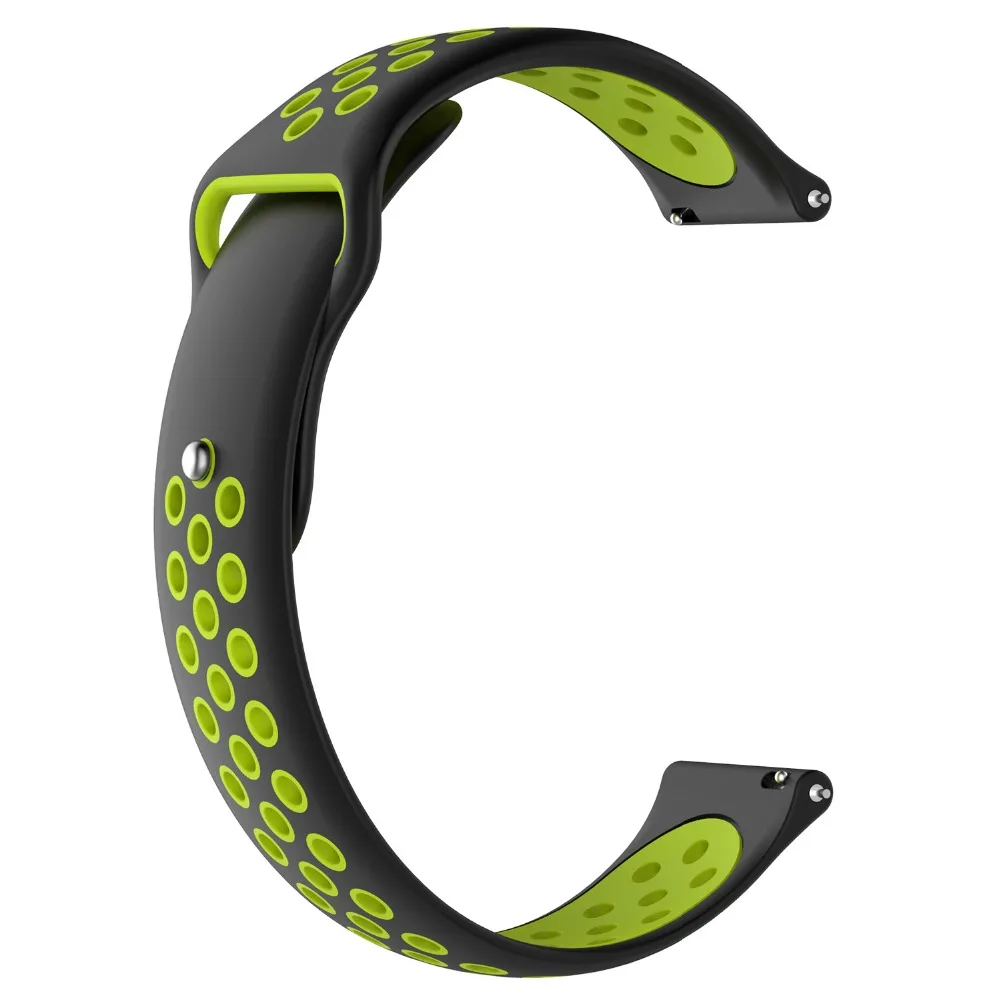 22 мм спортивные силиконовые часы ремешок для Huami Amazfit bip Молодежные умные 20 замена