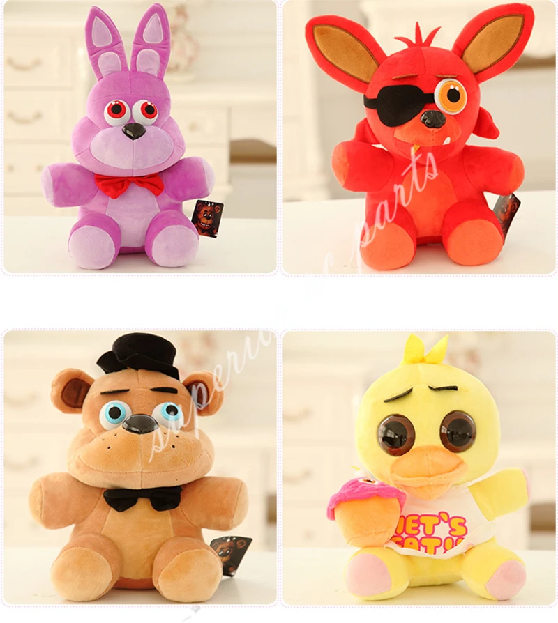 FNAF Five Nights at Freddy's Sanshee плюшевая игрушка 25 см медведь лисица для подарка на