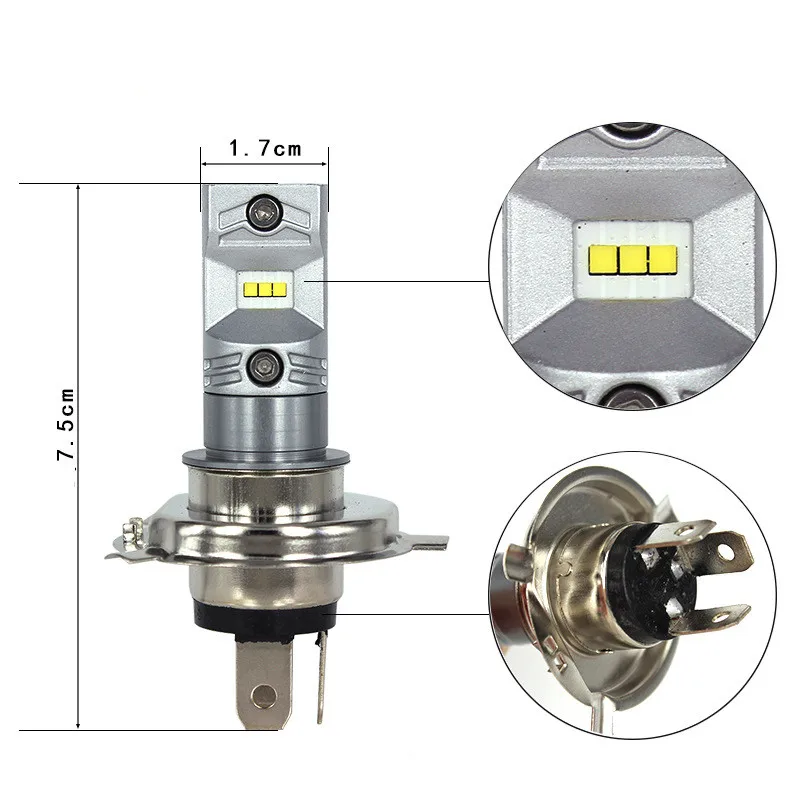 Сменные белые светодиодсветодиодный противотуманные лампы высокой мощности H11 H8