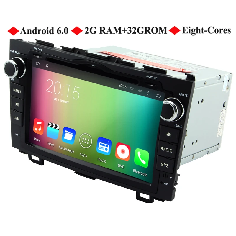 8 &quotВосьмиядерный процессор 2G Оперативная память Android 6 0 Автомобильный DVD для