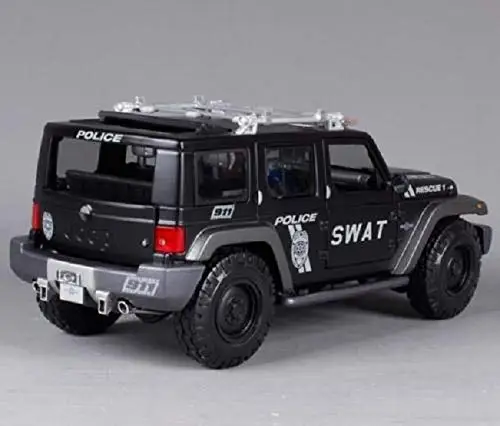 Maisto 1:18 джип спасательная концепция SWAT литая модель автомобиля в коробке|Наземный