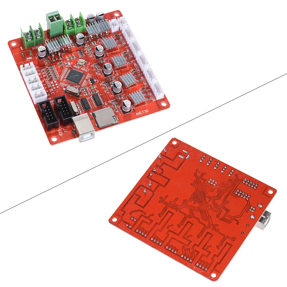 Anet A1284-Base Управление материнской платы Материнская плата для Anet A8 DIY самостоятельной сборки 3D настольный принтер