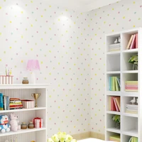 cute polka dot kids rooms wallpaper colorful dots baby girls boys child bedroom decor wallpapers roll mural papier peint zq120