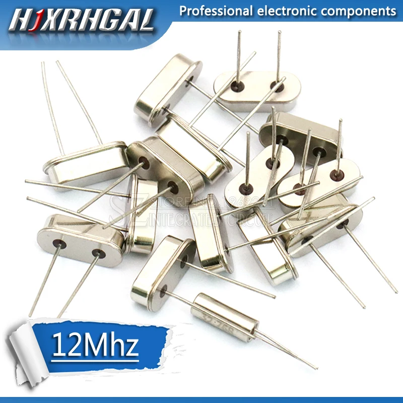 20 штук HC 49S 12 МГц 000 HC49S 20ppm 20pF Кварцевый резонатор hjxrhgal|Интегральные схемы| |
