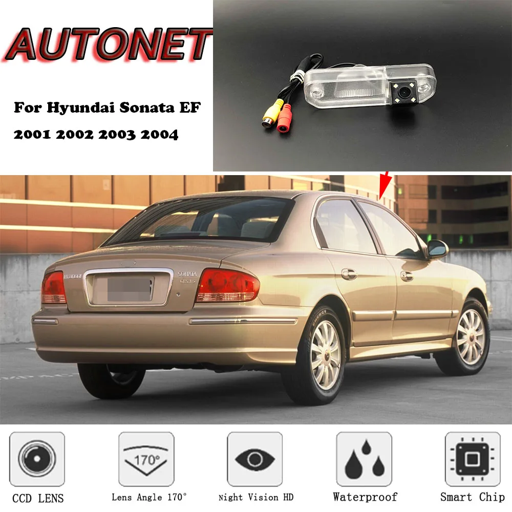 Камера заднего вида AUTONET для Hyundai Sonata EF 2001 2002 2003 2004 парковочная камера с ночным