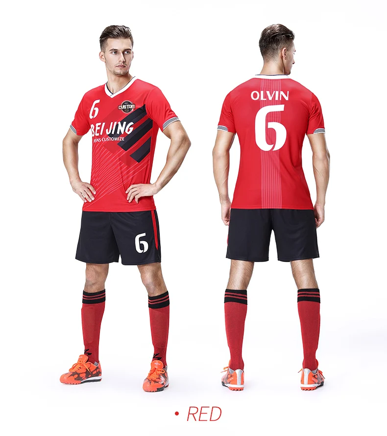 Мужские s тренировочные футбольные майки набор дышащих спортивных трикотажных