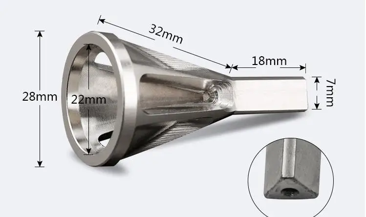 

Silver Gold Black Stainless Steel Deburring External Chamfer Tool High Strength Hardness Drill Bit Remover Burr