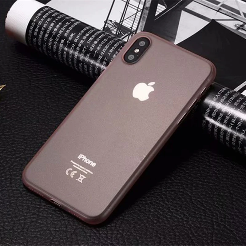 Прозрачный чехол-накладка для iphone XS XR MAX X Ultra Slim Жесткий Чехол 5 6 6s 7 8 plus | Мобильные