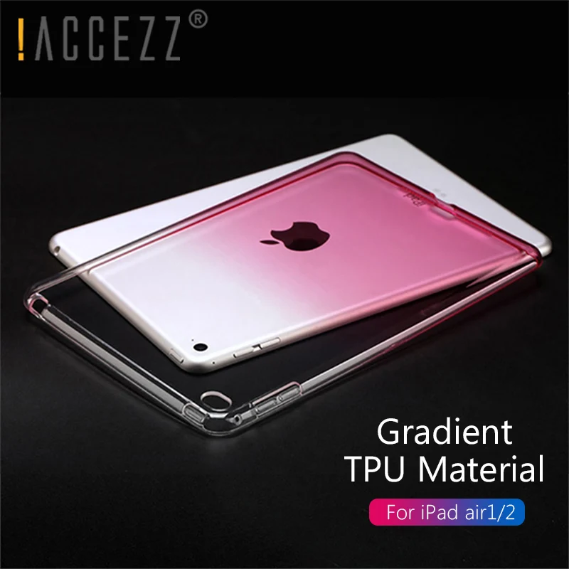 ! ACCEZZ 9 7 дюймовый защитный чехол для планшета Air1/2/ipad5/ipad6 прозрачный мягкий