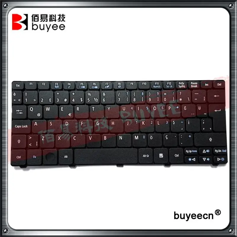 Черная турецкая Клавиатура для ноутбука Acer Aspire One D255 D255E D257 AOD257 D260 D270 AO533 532 532H 521 533