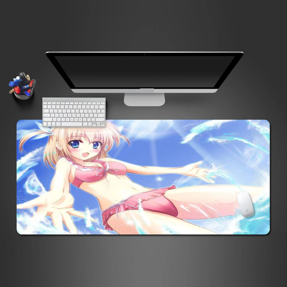 Коврик для мыши сексуальная девушка на пляже