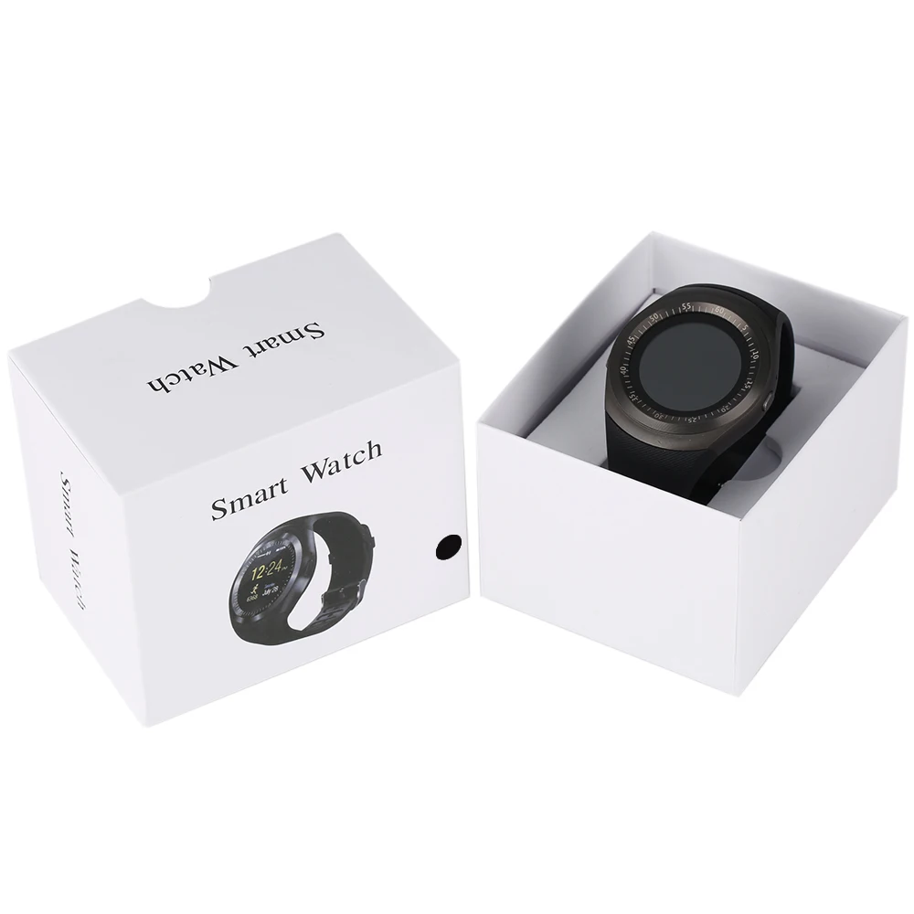 Спортивные Y1 sim карты Смарт часы Для мужчин Bluetooth 3.0 mp3 mp4 видео Креативные