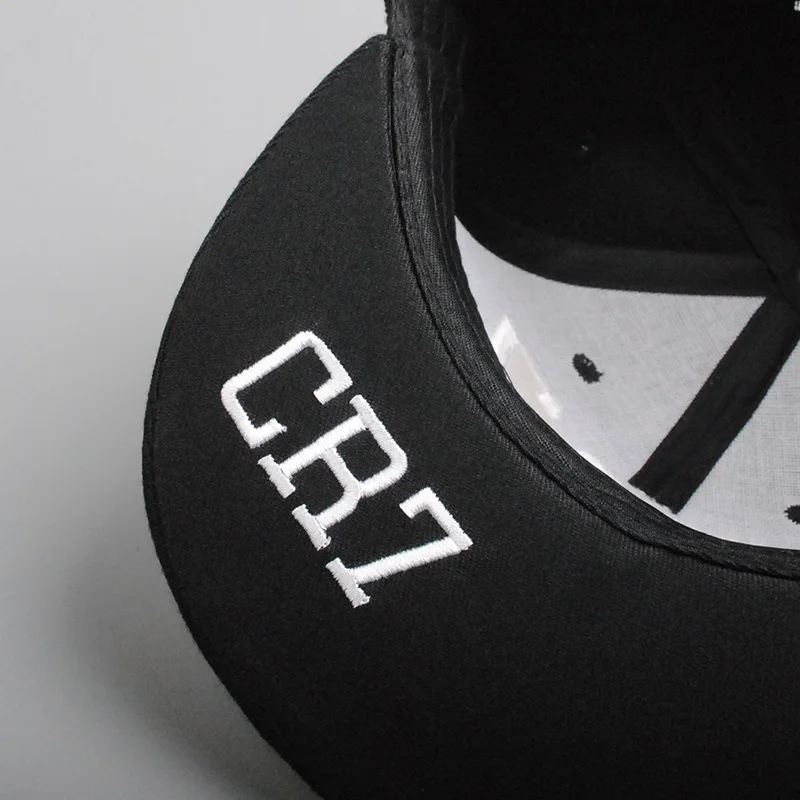 Бейсболки с вышивкой CR7 для детей классические Снэпбэк кепки Криштиану Роналду В