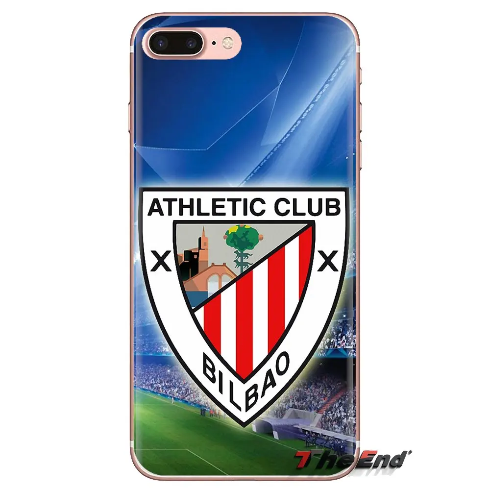 Спортивные Клубные мягкие прозрачные чехлы с логотипом bilbao fc для iPod Touch Apple iPhone 4 4S