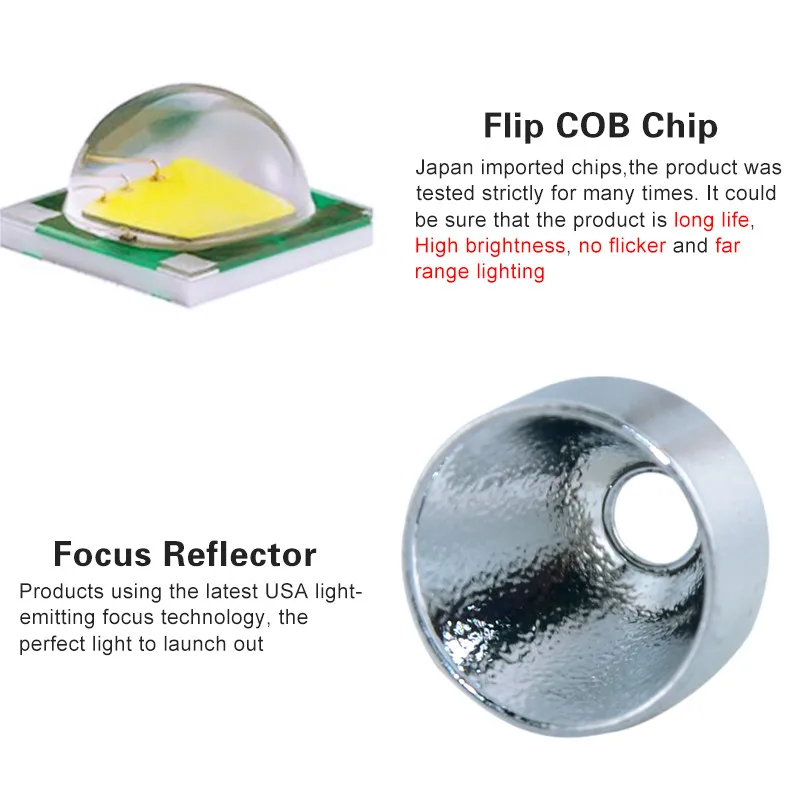 Многофункциональный светодиодный фонасветильник медицинский фонарь