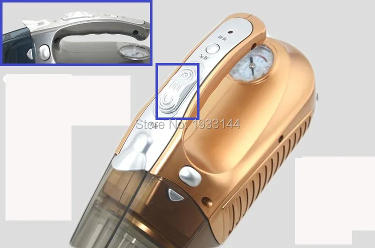 Портативный автомобильный пылесос супер всасывающий двойного назначения для