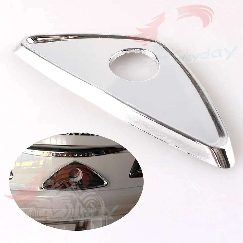 

ABS Plastic Chrome Trunk Key hole Trim For Honda Goldwing GL1800 2001-2010 02 03 04 05 06 07 08 09