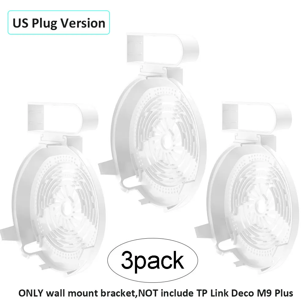 TP Link Deco M9+ настенное крепление, Wi-Fi полка для маршрутизатора Кабельный Держатель для TP Link Deco M9 Plus полностью домашняя сетка Wifi система, белый