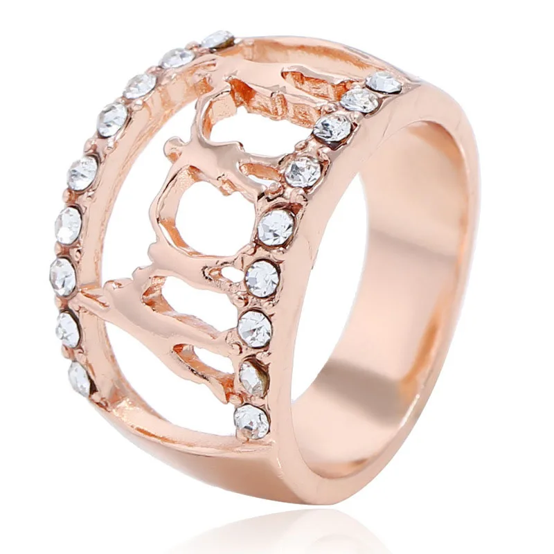 Женские Классические кольца полые семейный для бабушки подарок на день матери