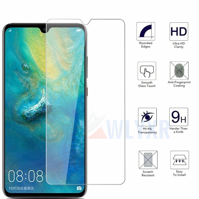Закаленное стекло для Huawei Mate 20 X P20 30 защита экрана Honor 10 Lite прозрачное Защитное Y6 7