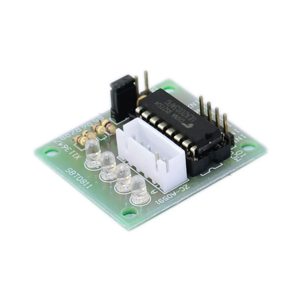 Пятиполосная четырехфазная плата шагового двигателя UL2003 тестовая для arduino |