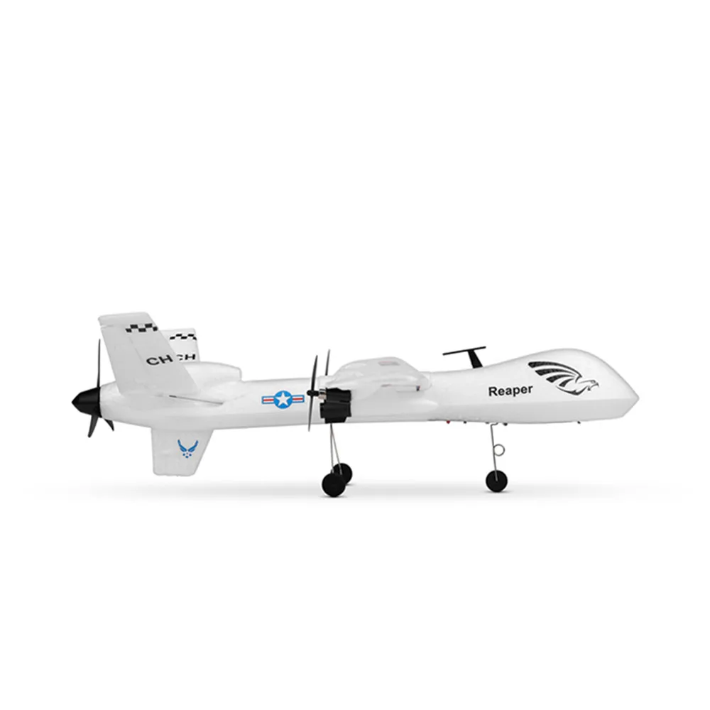 XK A110 Хищник MQ 9 EPP 565 мм Winspan 2 4G 3CH DIY RC Самолет RTF Встроенный гироскоп пульт