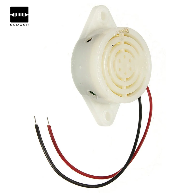 Электронная сигнализация 95 дБ для Arduino 3 24 В постоянного тока 12 Белый Сигнал