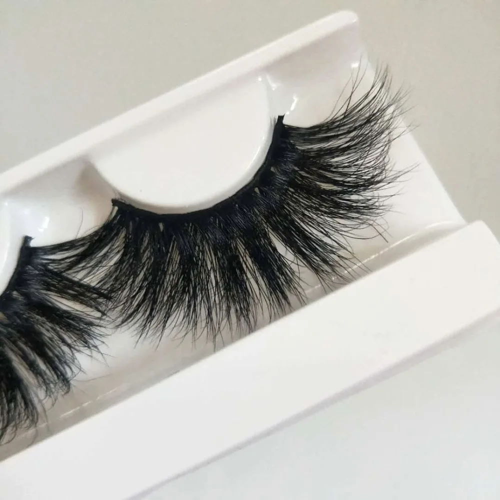 DEEP EYES 10 пар 10 boxesExtra длинные 25 мм норковые ресницы 3D норковые ресницы ручной работы