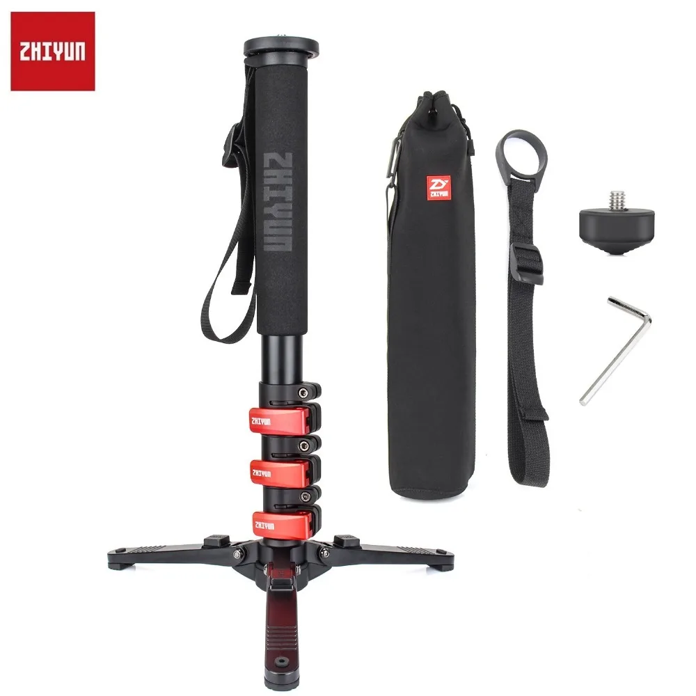 Ручной монопод Zhiyun мини-Трипод для камеры штатив dslr-камеры Crane 3 с винтовым портом