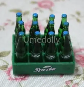 style 6 1 дюжина 12 шт. мини-Кокс напитки 1/12 кукольный домик миниатюрная еда для OB11 BJD кукла напитки Бутылка ролевые игры кухонные аксессуары - Цвет: style 6