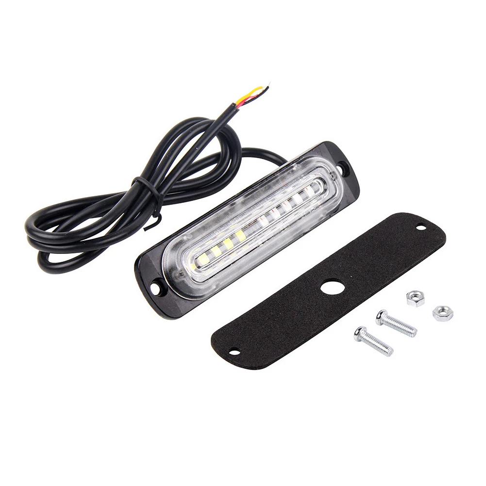 

Hot 10LED Flashlight 12-24V IP65 Waterproof Durable Warning Lamp for Car BX