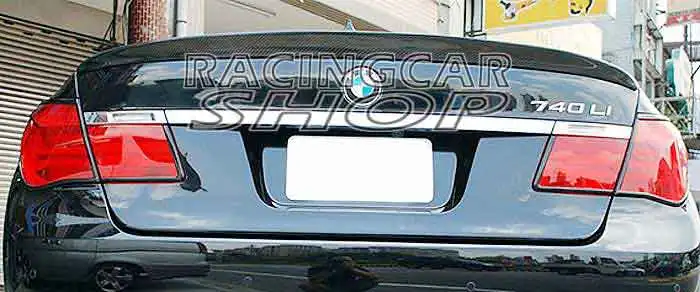 Стильный настоящий спойлер для багажника из углеродного волокна подходит BMW F01