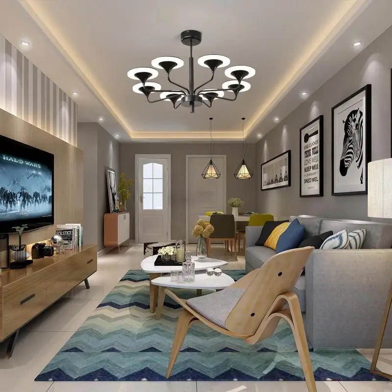 A Sospensione Lustre E Pendente Para Sala De Jantar Led Deco демисезонная Подвесная лампа подвесной