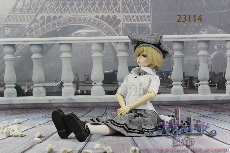 1/4 1/3 весы BJD рубашка + юбка шляпа набор для BJD/SD Одежда куклы аксессуары не включены