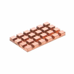 Радиатор Mini PCI-E из чистой меди с интерфейсом, радиатор для беспроводной сетевой карты Охлаждающий радиатор вентилятора 28x16x2 мм C26