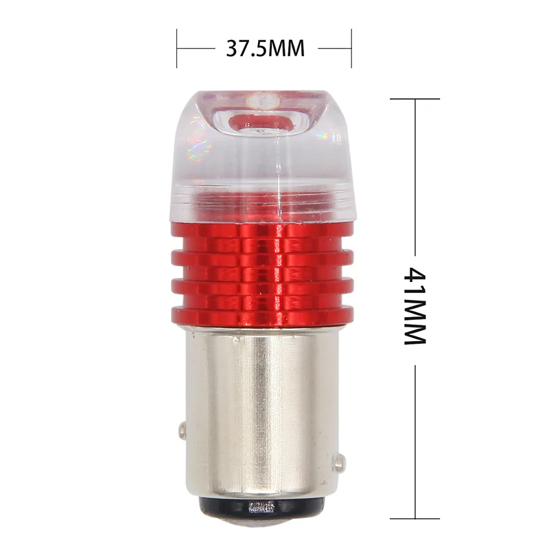 50 шт./лот BAY15D 1157 T20 7443 led Стробоскоп мигание стоп сигналов светодиод P21/5 Вт лампа