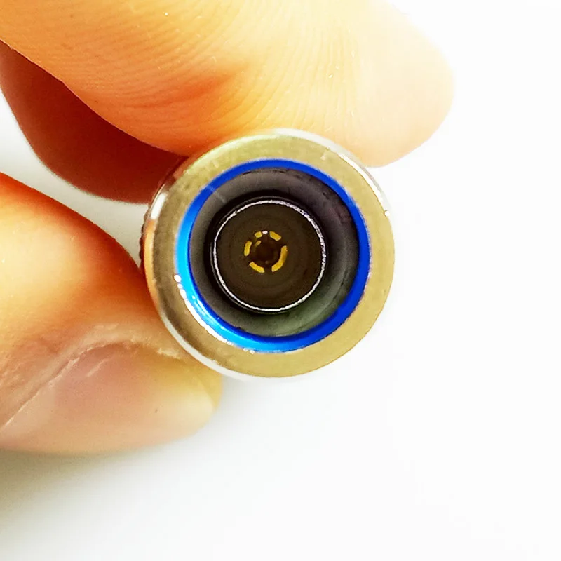 

100pcs/lot BNC Male Plug Compression Connector Coax CCTV Cable Connector BNC Insulation Converter for CCTV Surveillance System