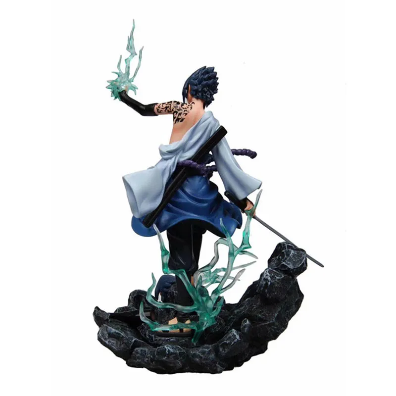 Аниме Наруто Shippuden GK Uchiha Sasuke Amaterasu raisetsu Kakashi WSD Коллекционная модель ПВХ фигурка
