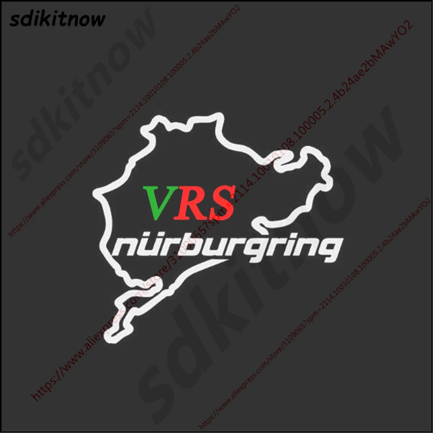 Новые 14x15 см VRS RS стикер Нюрбургринг спортивный гоночный наклейка в виде окна
