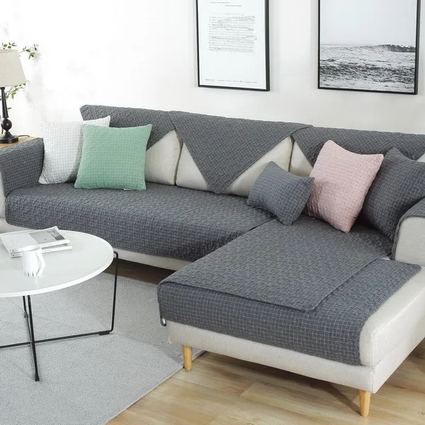 Современный плед чехол для дивана четыре сезона Slipcover Противоскользящий