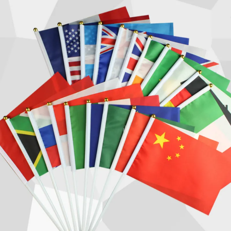 Флаги баннеры аксессуары Россия США Европа 20 Национальный Государственный