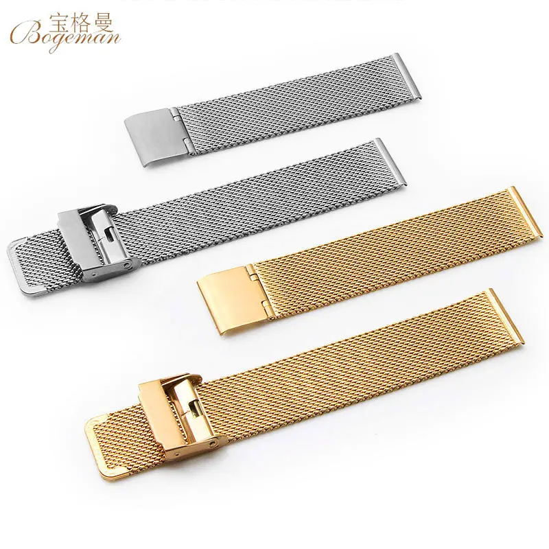 Ремешок Миланская петля для наручных часов универсальный металлический браслет