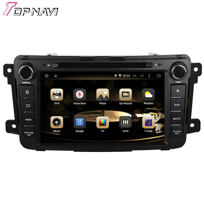 Topnavi 7 ''Octa Core 4GB RAM Android 6 0 Автомобильный видеоплеер Авто аудио DVD ПК для MAZDA CX-9